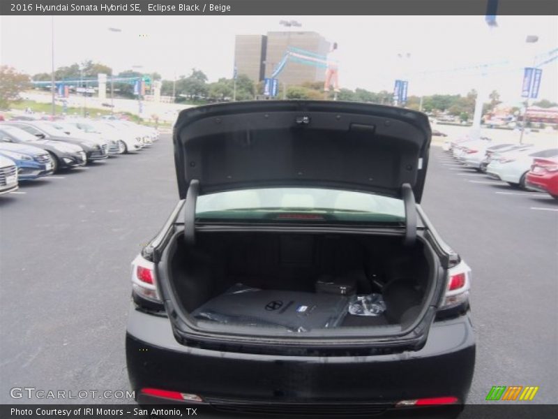Eclipse Black / Beige 2016 Hyundai Sonata Hybrid SE