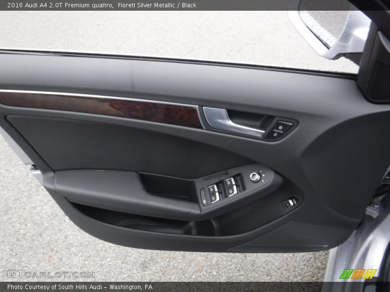Florett Silver Metallic / Black 2016 Audi A4 2.0T Premium quattro