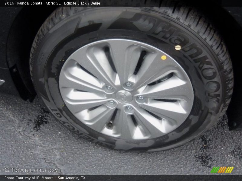 Eclipse Black / Beige 2016 Hyundai Sonata Hybrid SE