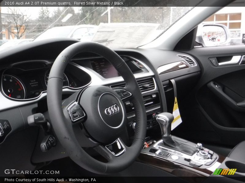 Florett Silver Metallic / Black 2016 Audi A4 2.0T Premium quattro