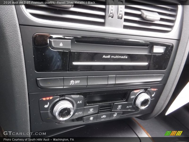Florett Silver Metallic / Black 2016 Audi A4 2.0T Premium quattro