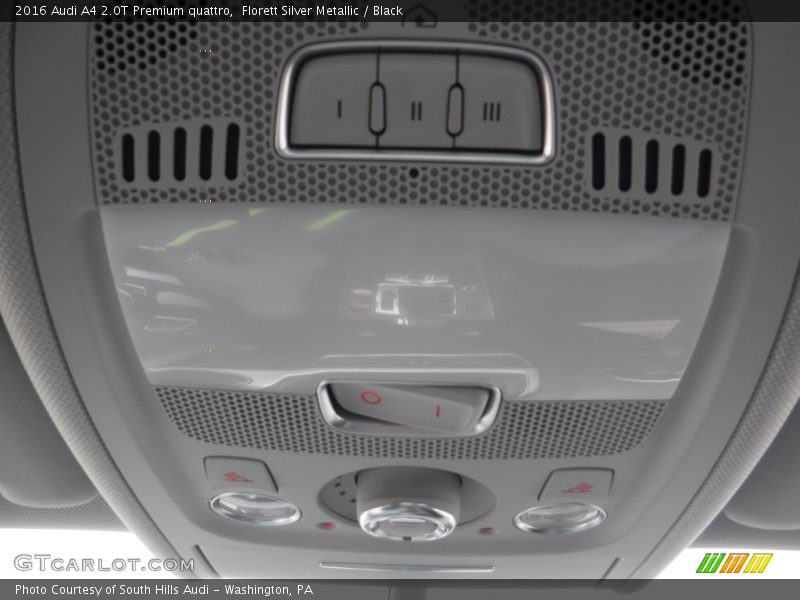 Florett Silver Metallic / Black 2016 Audi A4 2.0T Premium quattro