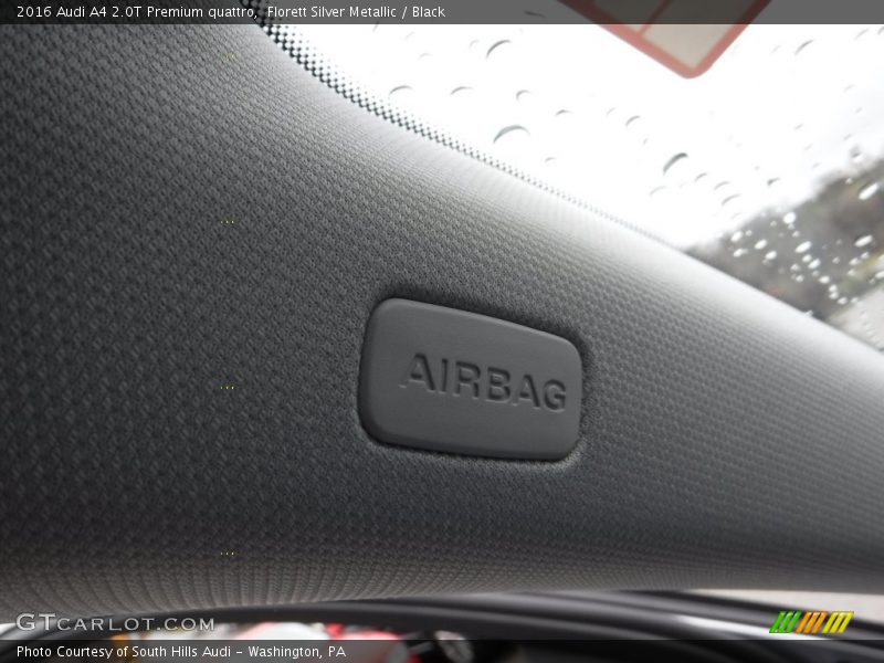 Florett Silver Metallic / Black 2016 Audi A4 2.0T Premium quattro