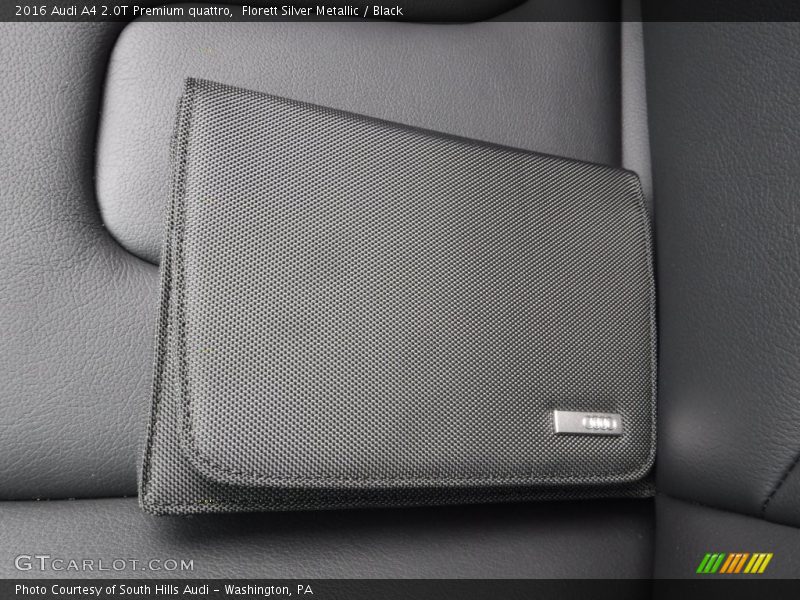 Florett Silver Metallic / Black 2016 Audi A4 2.0T Premium quattro