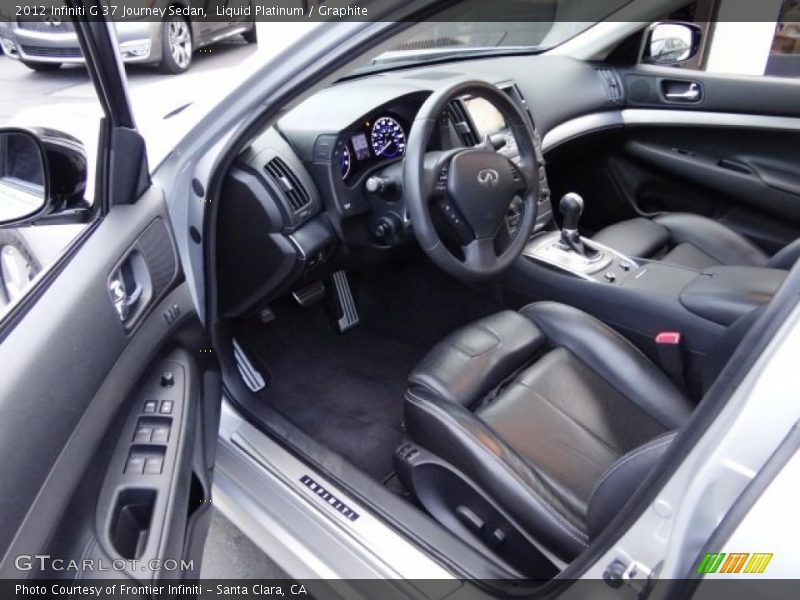 Liquid Platinum / Graphite 2012 Infiniti G 37 Journey Sedan