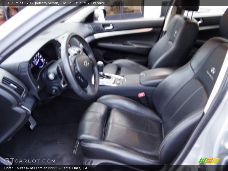 Liquid Platinum / Graphite 2012 Infiniti G 37 Journey Sedan