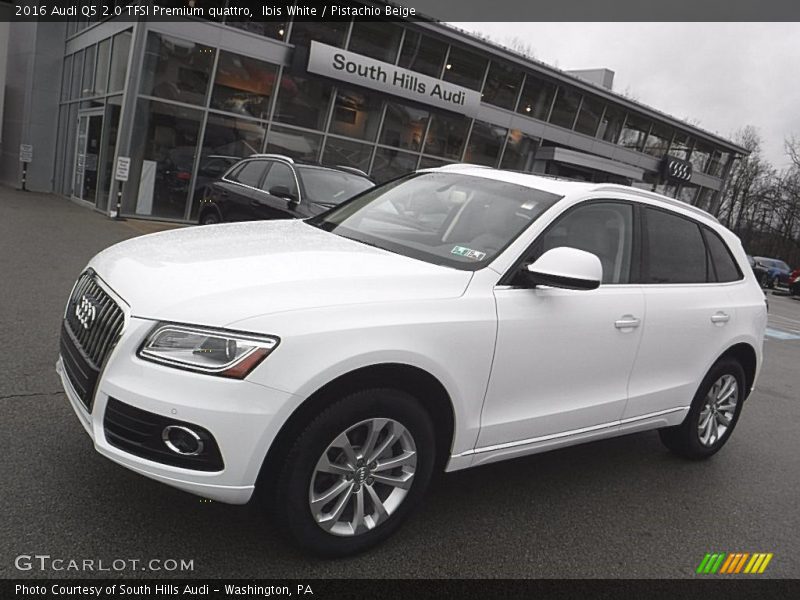 Ibis White / Pistachio Beige 2016 Audi Q5 2.0 TFSI Premium quattro