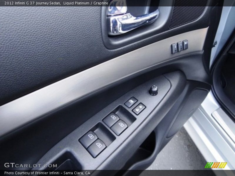 Liquid Platinum / Graphite 2012 Infiniti G 37 Journey Sedan
