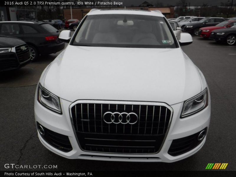 Ibis White / Pistachio Beige 2016 Audi Q5 2.0 TFSI Premium quattro