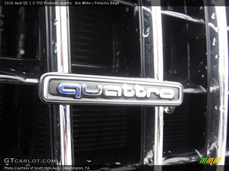 Ibis White / Pistachio Beige 2016 Audi Q5 2.0 TFSI Premium quattro