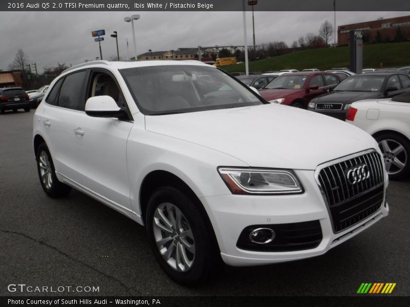 Ibis White / Pistachio Beige 2016 Audi Q5 2.0 TFSI Premium quattro