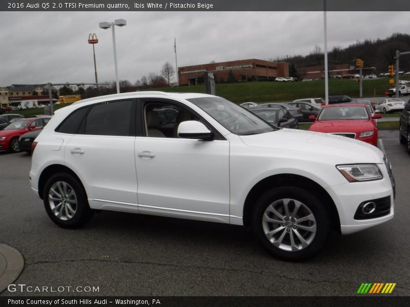 Ibis White / Pistachio Beige 2016 Audi Q5 2.0 TFSI Premium quattro