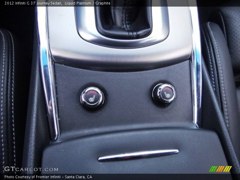 Liquid Platinum / Graphite 2012 Infiniti G 37 Journey Sedan