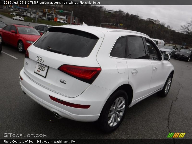Ibis White / Pistachio Beige 2016 Audi Q5 2.0 TFSI Premium quattro