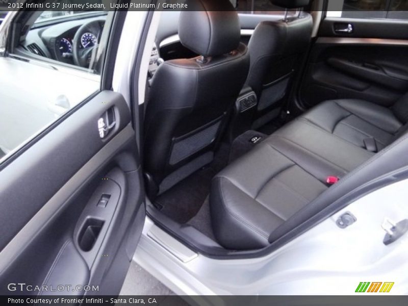 Liquid Platinum / Graphite 2012 Infiniti G 37 Journey Sedan
