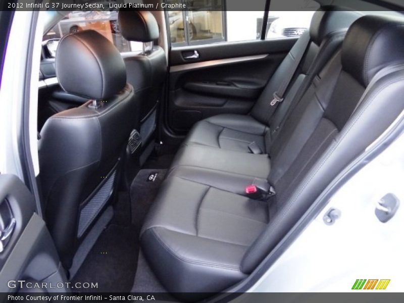 Liquid Platinum / Graphite 2012 Infiniti G 37 Journey Sedan