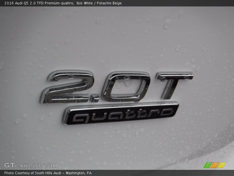 Ibis White / Pistachio Beige 2016 Audi Q5 2.0 TFSI Premium quattro
