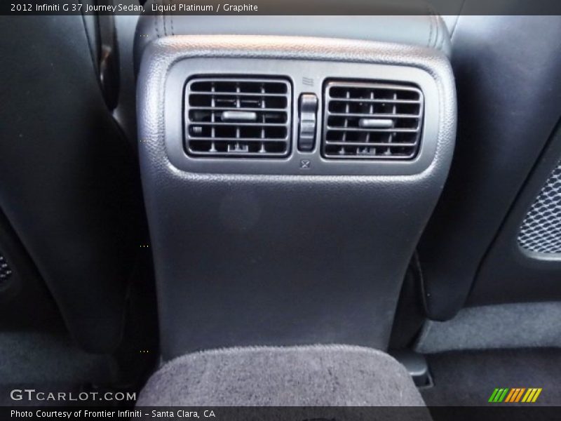 Liquid Platinum / Graphite 2012 Infiniti G 37 Journey Sedan