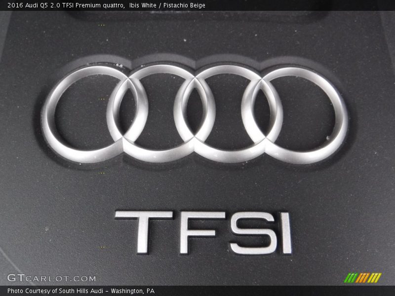 Ibis White / Pistachio Beige 2016 Audi Q5 2.0 TFSI Premium quattro
