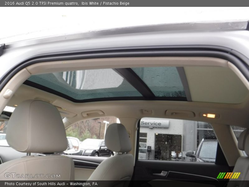 Ibis White / Pistachio Beige 2016 Audi Q5 2.0 TFSI Premium quattro