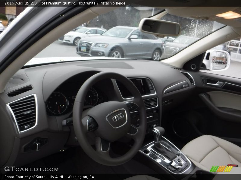 Ibis White / Pistachio Beige 2016 Audi Q5 2.0 TFSI Premium quattro