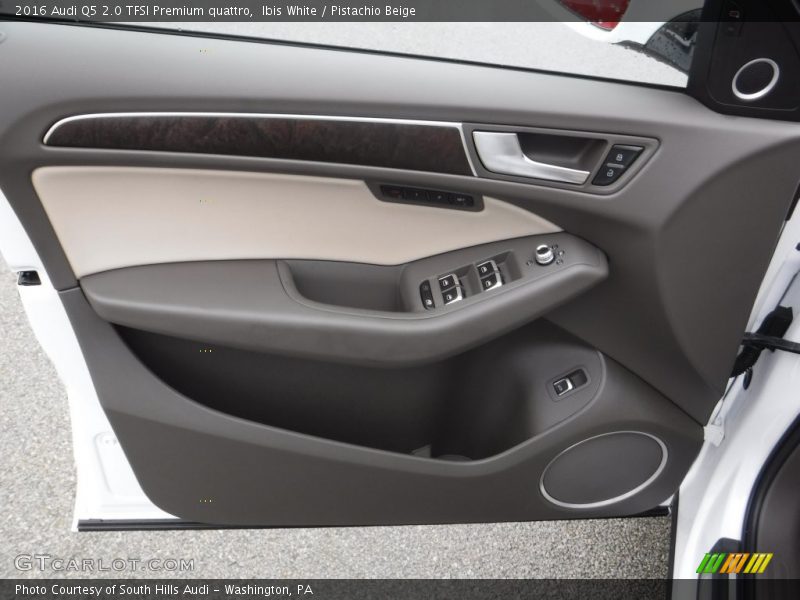 Ibis White / Pistachio Beige 2016 Audi Q5 2.0 TFSI Premium quattro