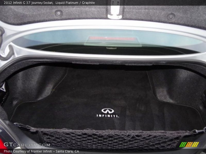 Liquid Platinum / Graphite 2012 Infiniti G 37 Journey Sedan