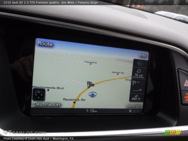 Ibis White / Pistachio Beige 2016 Audi Q5 2.0 TFSI Premium quattro