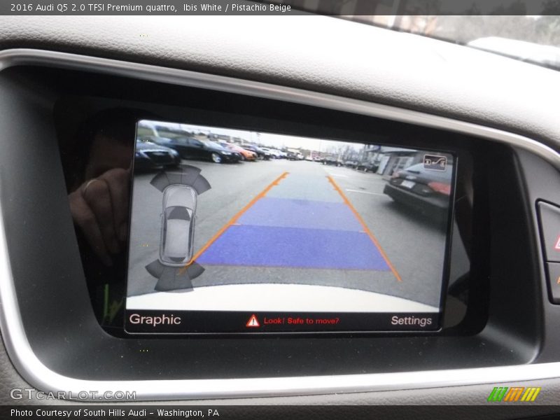Ibis White / Pistachio Beige 2016 Audi Q5 2.0 TFSI Premium quattro
