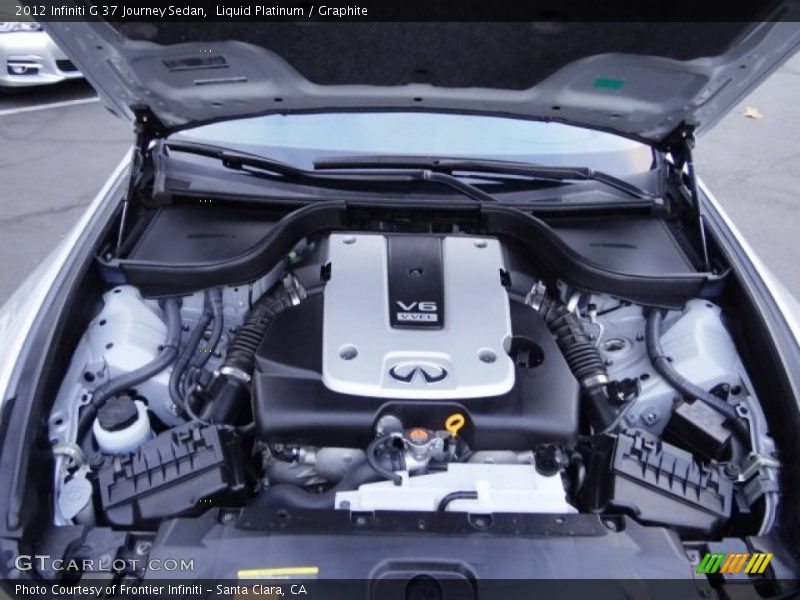 Liquid Platinum / Graphite 2012 Infiniti G 37 Journey Sedan