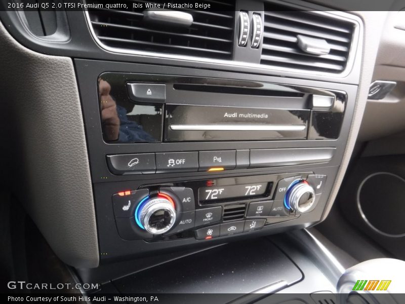 Ibis White / Pistachio Beige 2016 Audi Q5 2.0 TFSI Premium quattro
