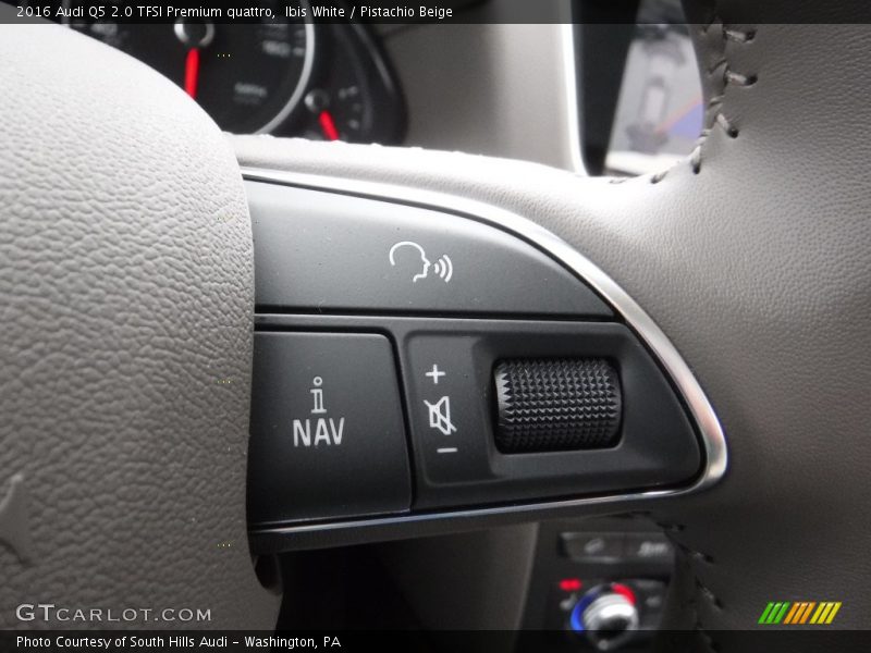 Ibis White / Pistachio Beige 2016 Audi Q5 2.0 TFSI Premium quattro