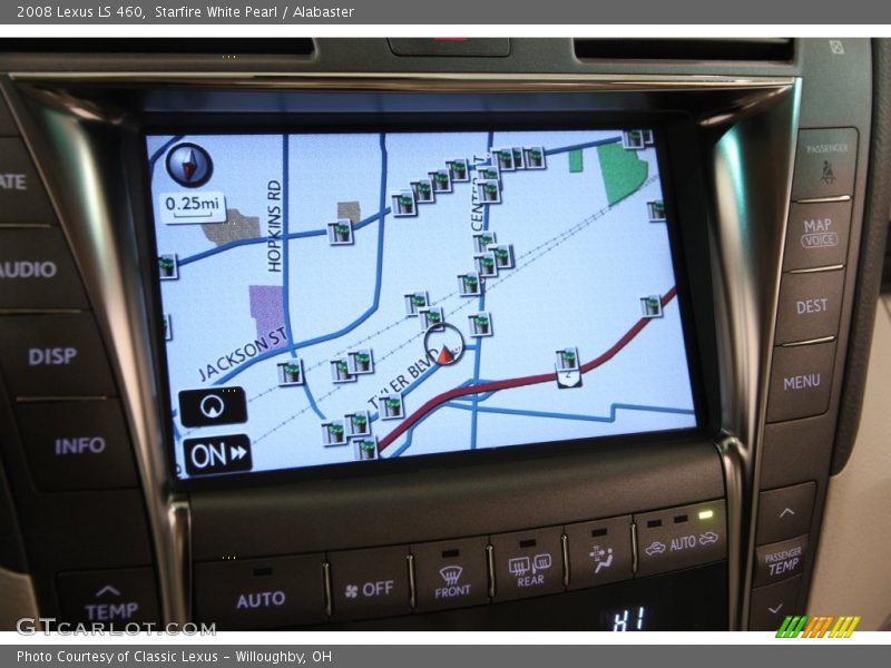 Starfire White Pearl / Alabaster 2008 Lexus LS 460
