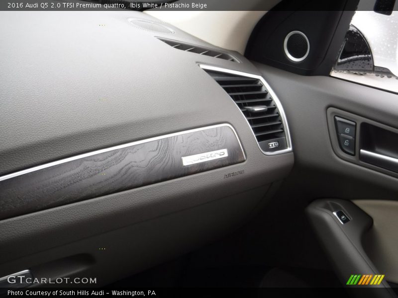 Ibis White / Pistachio Beige 2016 Audi Q5 2.0 TFSI Premium quattro