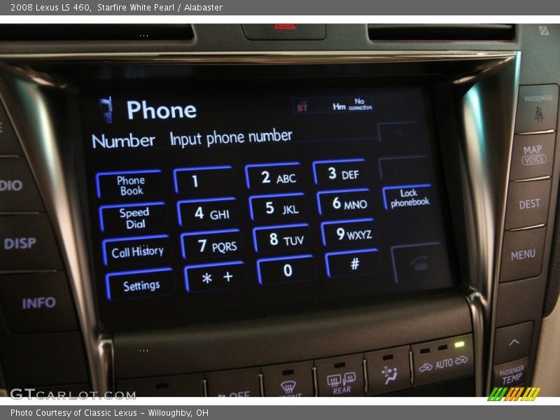 Starfire White Pearl / Alabaster 2008 Lexus LS 460