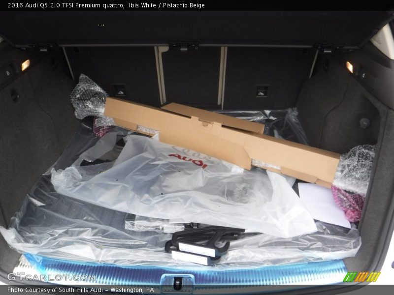 Ibis White / Pistachio Beige 2016 Audi Q5 2.0 TFSI Premium quattro