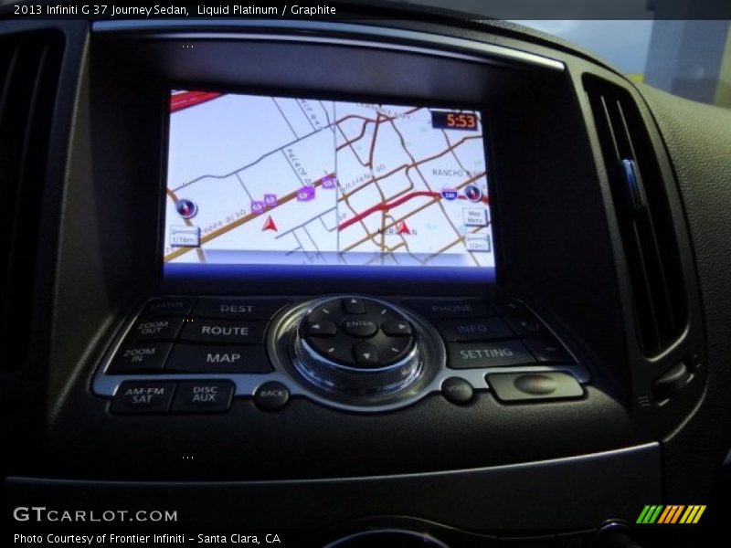 Liquid Platinum / Graphite 2013 Infiniti G 37 Journey Sedan