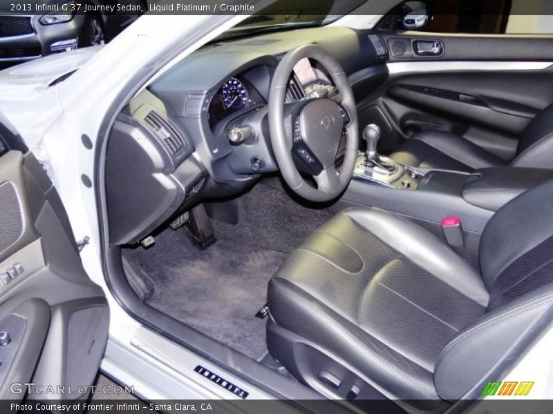 Liquid Platinum / Graphite 2013 Infiniti G 37 Journey Sedan