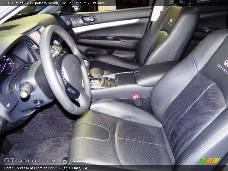 Liquid Platinum / Graphite 2013 Infiniti G 37 Journey Sedan