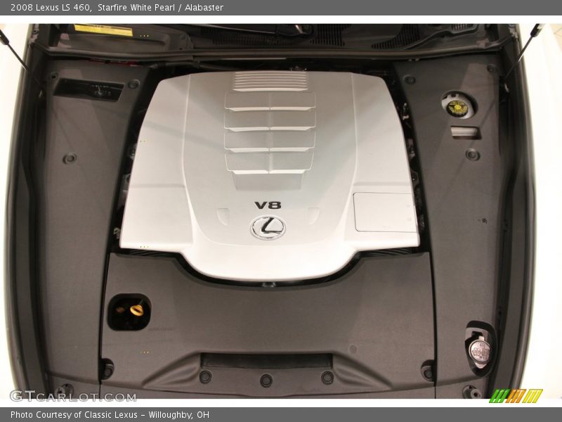 Starfire White Pearl / Alabaster 2008 Lexus LS 460
