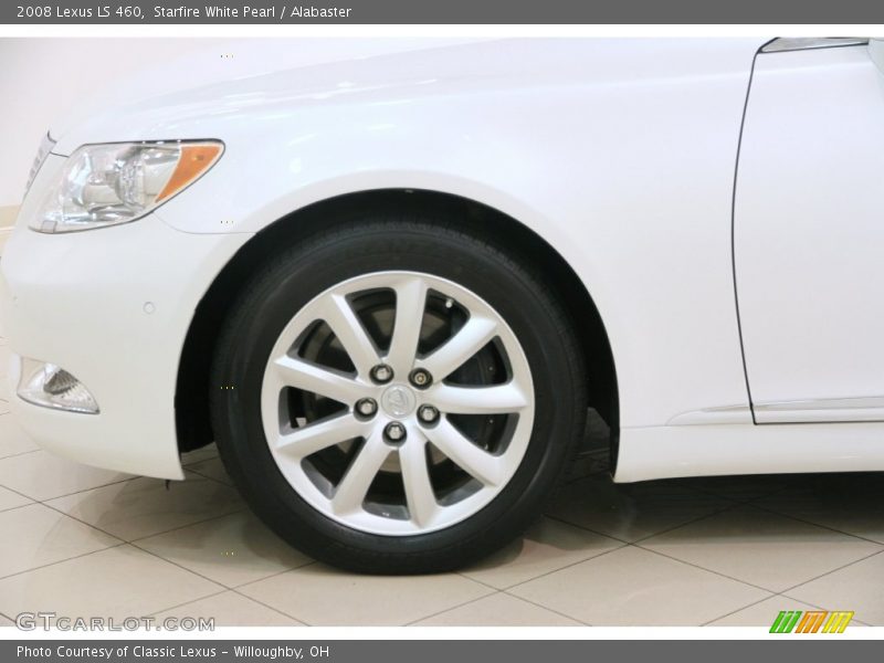 Starfire White Pearl / Alabaster 2008 Lexus LS 460