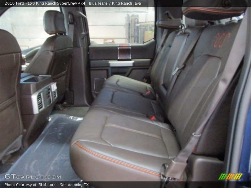 Rear Seat of 2016 F150 King Ranch SuperCrew 4x4