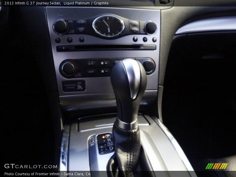 Liquid Platinum / Graphite 2013 Infiniti G 37 Journey Sedan