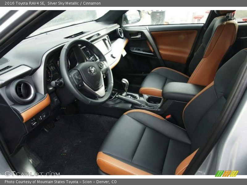 Cinnamon Interior - 2016 RAV4 SE 