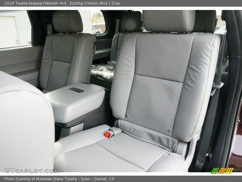 Sizzling Crimson Mica / Gray 2016 Toyota Sequoia Platinum 4x4