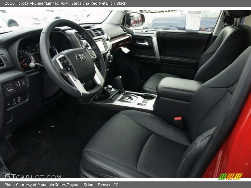 Barcelona Red Metallic / Black 2016 Toyota 4Runner Limited 4x4
