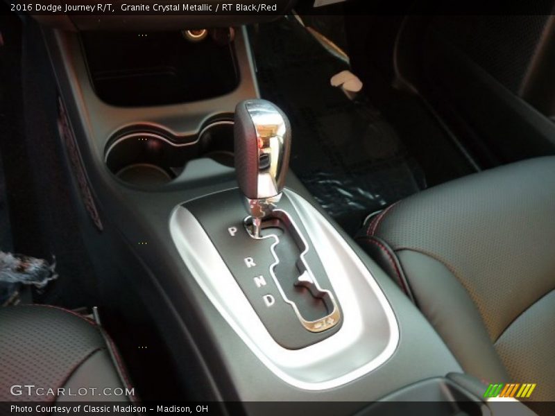 Granite Crystal Metallic / RT Black/Red 2016 Dodge Journey R/T