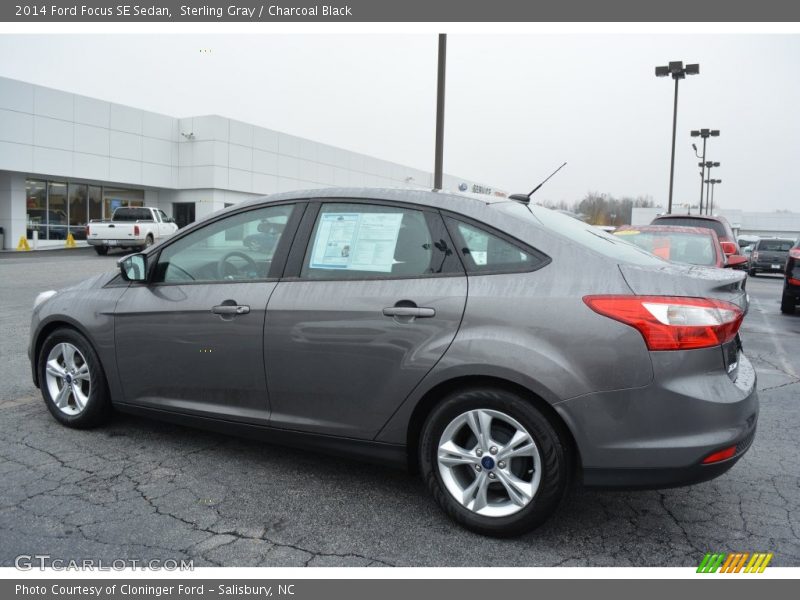 Sterling Gray / Charcoal Black 2014 Ford Focus SE Sedan