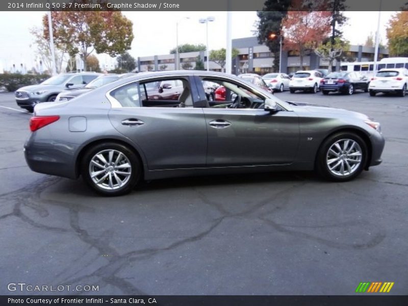 Graphite Shadow / Stone 2014 Infiniti Q 50 3.7 Premium