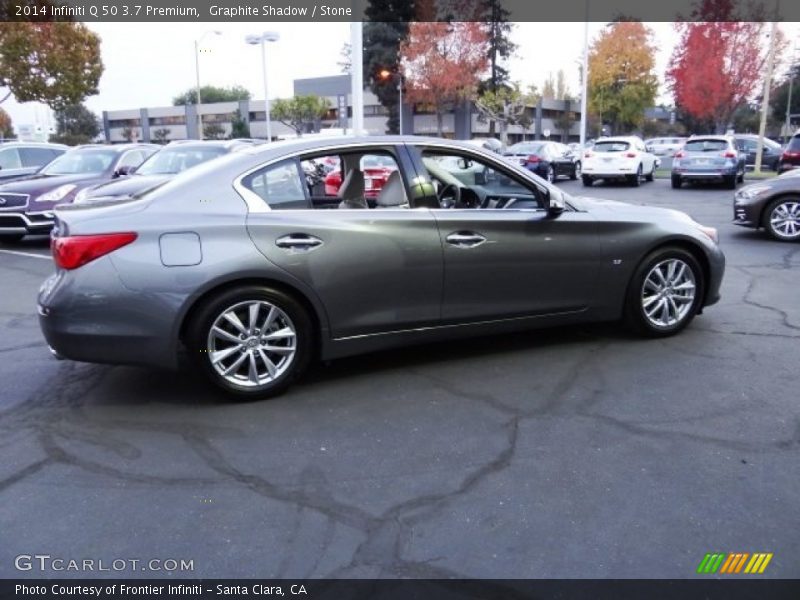 Graphite Shadow / Stone 2014 Infiniti Q 50 3.7 Premium